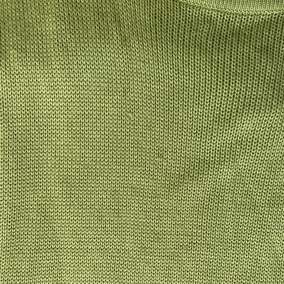 Lime Green Knit Tank - Picture 3 of 5